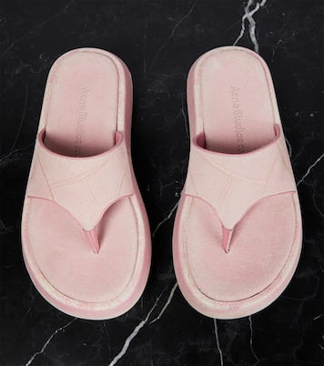 Plateausandalen aus Leder | Acne Studios