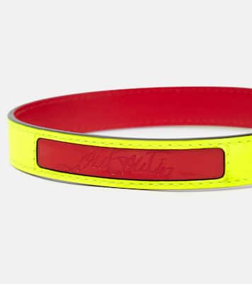 Loubicollar M leather dog collar | Christian Louboutin