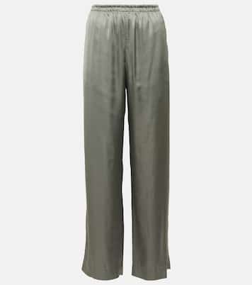 Pantaloni a gamba larga e vita alta | Vince