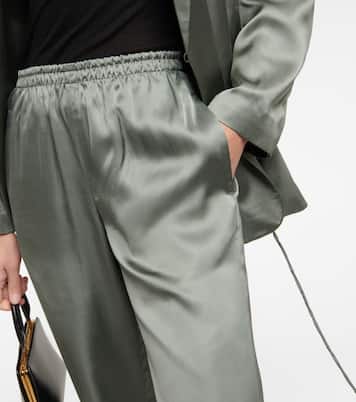 Pantaloni a gamba larga e vita alta | Vince