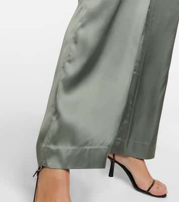 Pantaloni a gamba larga e vita alta | Vince