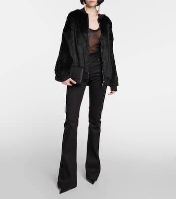 Bomber in pelliccia sintetica | Tom Ford