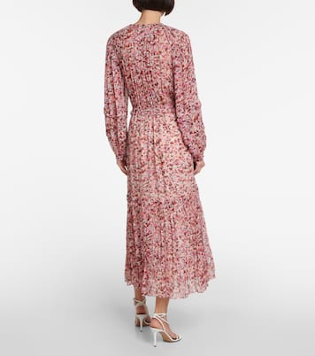 Fratelia printed georgette midi dress | Marant Etoile