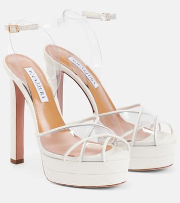 Lido 130 platform sandals | Aquazzura