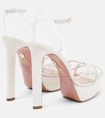 Lido 130 platform sandals | Aquazzura