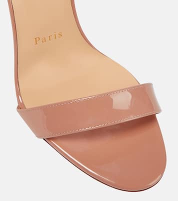 Lipqueen patent leather sandals | Christian Louboutin