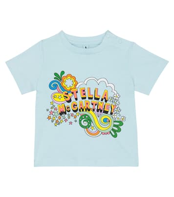 Bébé – T-shirt imprimé en coton à logo | Stella McCartney Kids