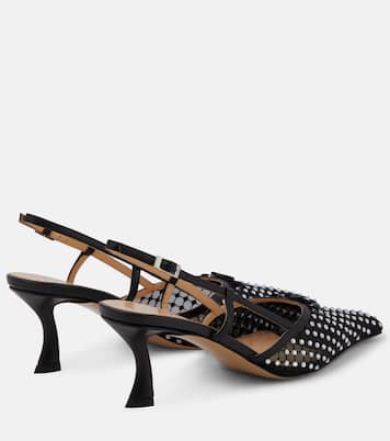 Verzierte Slingback-Pumps | Mach & Mach