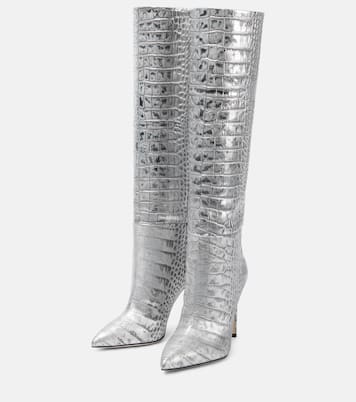 Stivale Stiletto in pelle stampata | Paris Texas