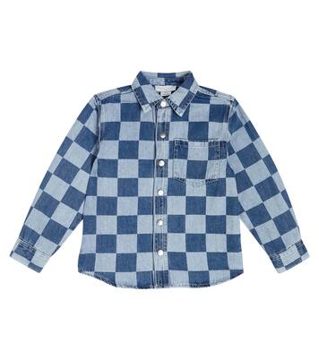 Camicia di jeans a quadri | Stella McCartney Kids