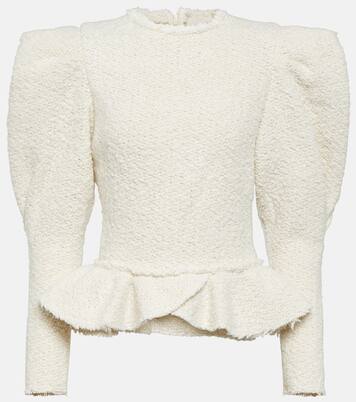 Giamili bouclé peplum top | Isabel Marant