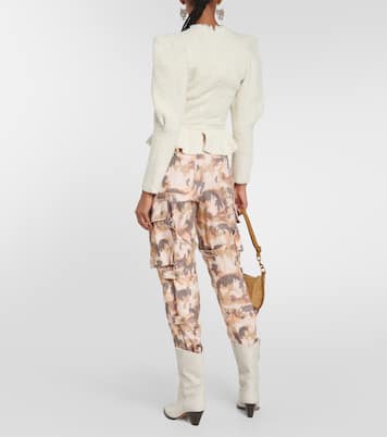 Giamili bouclé peplum top | Isabel Marant