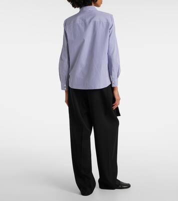 Chemise Sadie rayée en coton | The Row