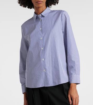 Chemise Sadie rayée en coton | The Row
