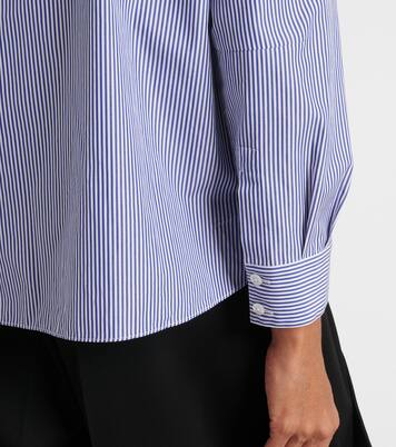 Chemise Sadie rayée en coton | The Row