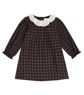 Baby Magnolia checked cotton dress | Bonpoint