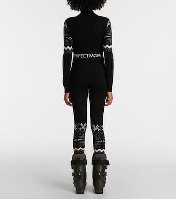 Nordic intarsia wool leggings | Perfect Moment