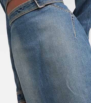 Denim pencil skirt | Alaïa