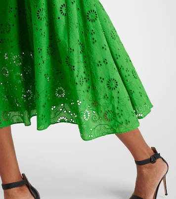 Midikleid aus Baumwolle | Carolina Herrera