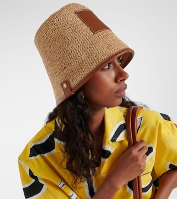 Hut Le Bob Soli aus Raffiabast | Jacquemus