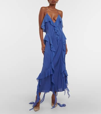 Abito sottoveste Pim in georgette | Khaite