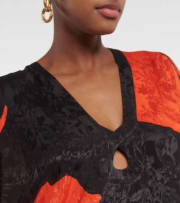 Maxikleid aus Jacquard | Johanna Ortiz