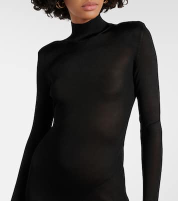 Robe longue à col roulé | Tom Ford
