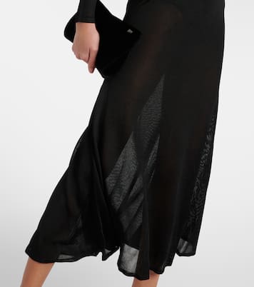 Robe longue à col roulé | Tom Ford