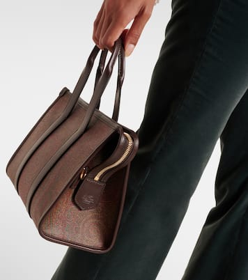 Bauletto Large paisley canvas tote bag | Etro