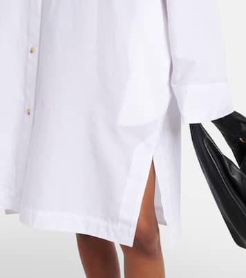 Robe chemise oversize en coton | Toteme