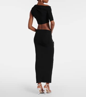 Top raccourci Le Haut Drapeado | Jacquemus