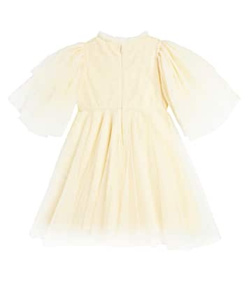 Gilded Floral embellished tulle dress | Tutu Du Monde