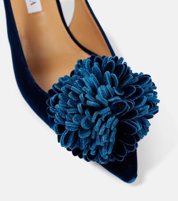 Pumps slingback Couturier 65 in velluto | Aquazzura