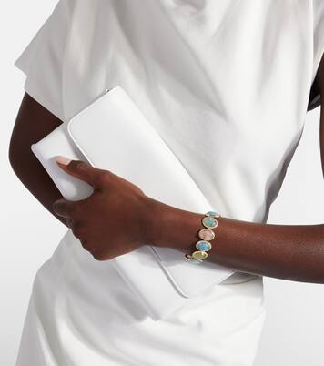 Armband Front Street aus 18kt Gelbgold mit Diamanten und Beryl | Octavia Elizabeth