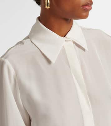 Camicia Keltie in crêpe de chine | Costarellos