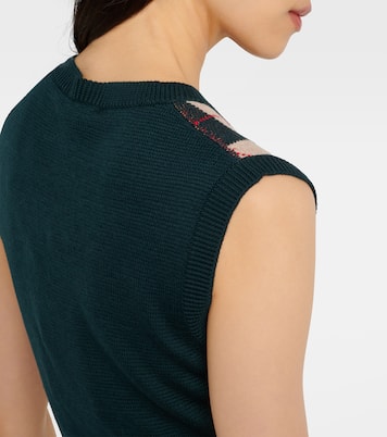 Pullunder aus Schurwolle | Prada