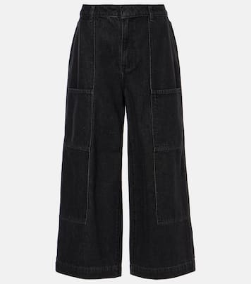 Cropped wide-leg jeans | Vince
