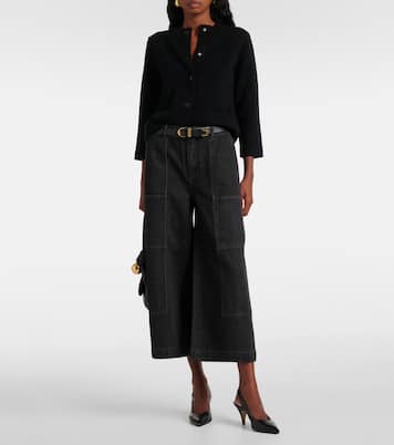 Cropped wide-leg jeans | Vince