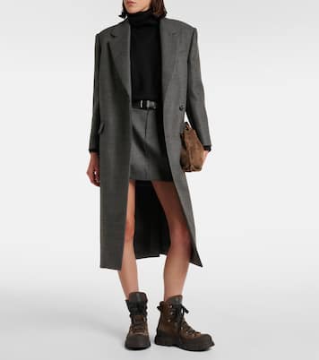 Jersey de cuello alto de lana, cachemir y seda | Brunello Cucinelli