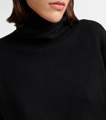 Jersey de cuello alto de lana, cachemir y seda | Brunello Cucinelli