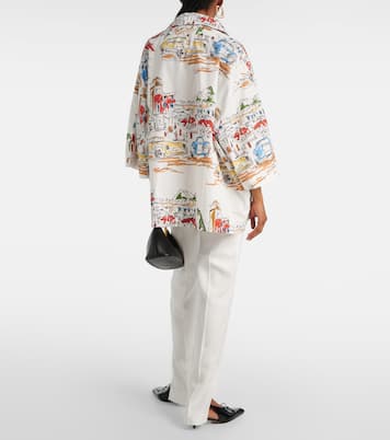 Bedrucktes Hemd Casaco aus Baumwolle | Jacquemus