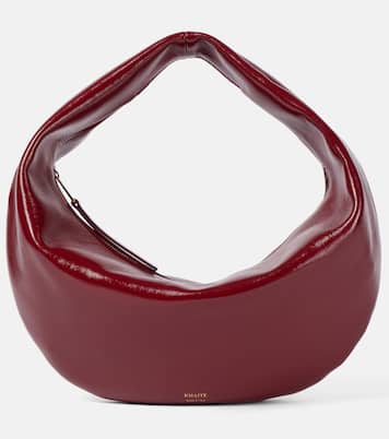 Schultertasche Olivia Medium aus Lackleder | Khaite