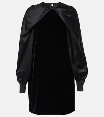 Robe Zarella en velours et satin | Max Mara
