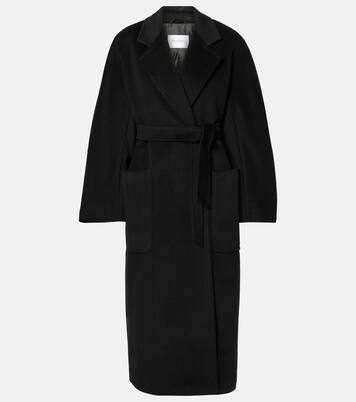 Abrigo envolvente Locri de lana y cachemir | Max Mara