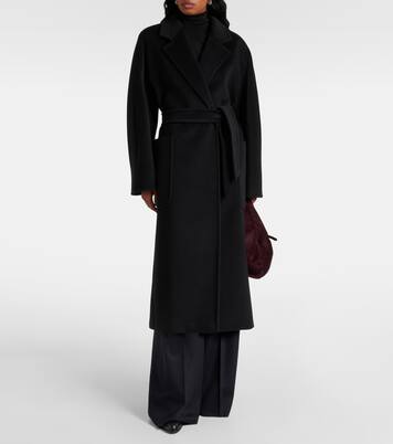 Abrigo envolvente Locri de lana y cachemir | Max Mara