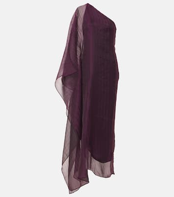 Abito lungo monospalla Betsy in cady | Taller Marmo