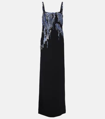 Abito lungo con paillettes | Dries Van Noten