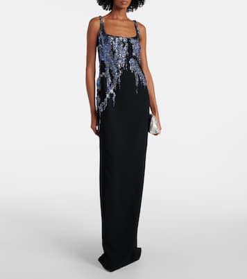 Abito lungo con paillettes | Dries Van Noten