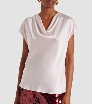  Blusa in raso di seta  | Vince