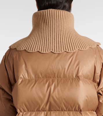 Oversized quilted down jacket | Chloé